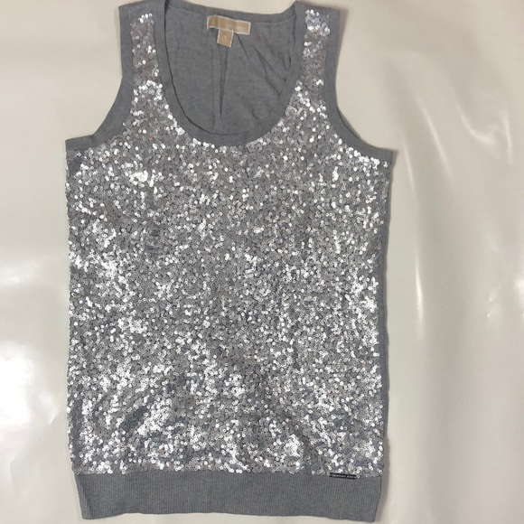 Michael Kors Sequin Front Top - Picture 3 of 12